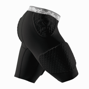 Hex Protection Short With Contoured Wrap-around Thigh [7991]