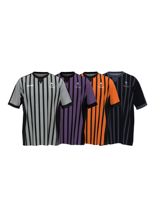 Pack 4 samarretes oficials d’àrbitre FCBQ 2022