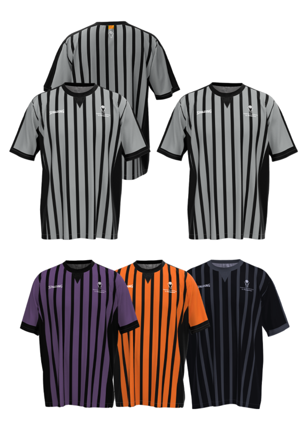 Pack 5 samarretes oficials d’àrbitre FCBQ 2022