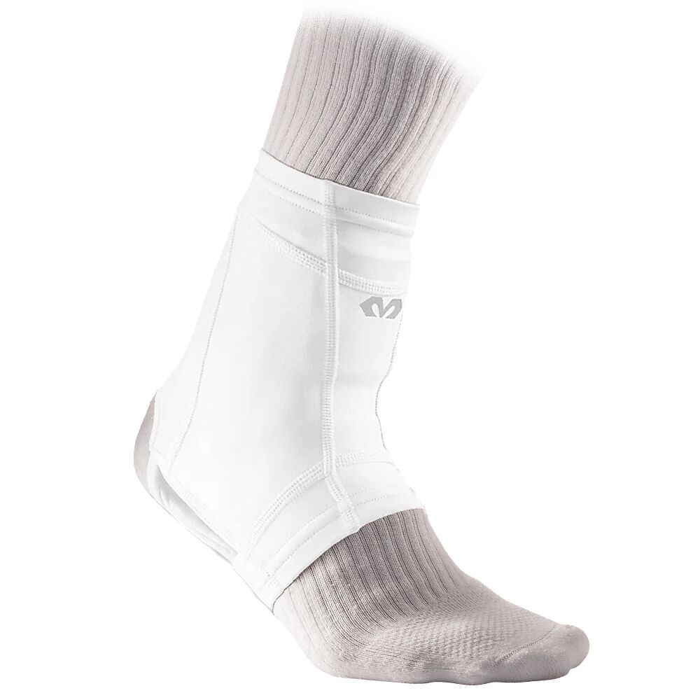 4300R-WH_Ankle Brace Cover Compression Sleeve White_Main.png