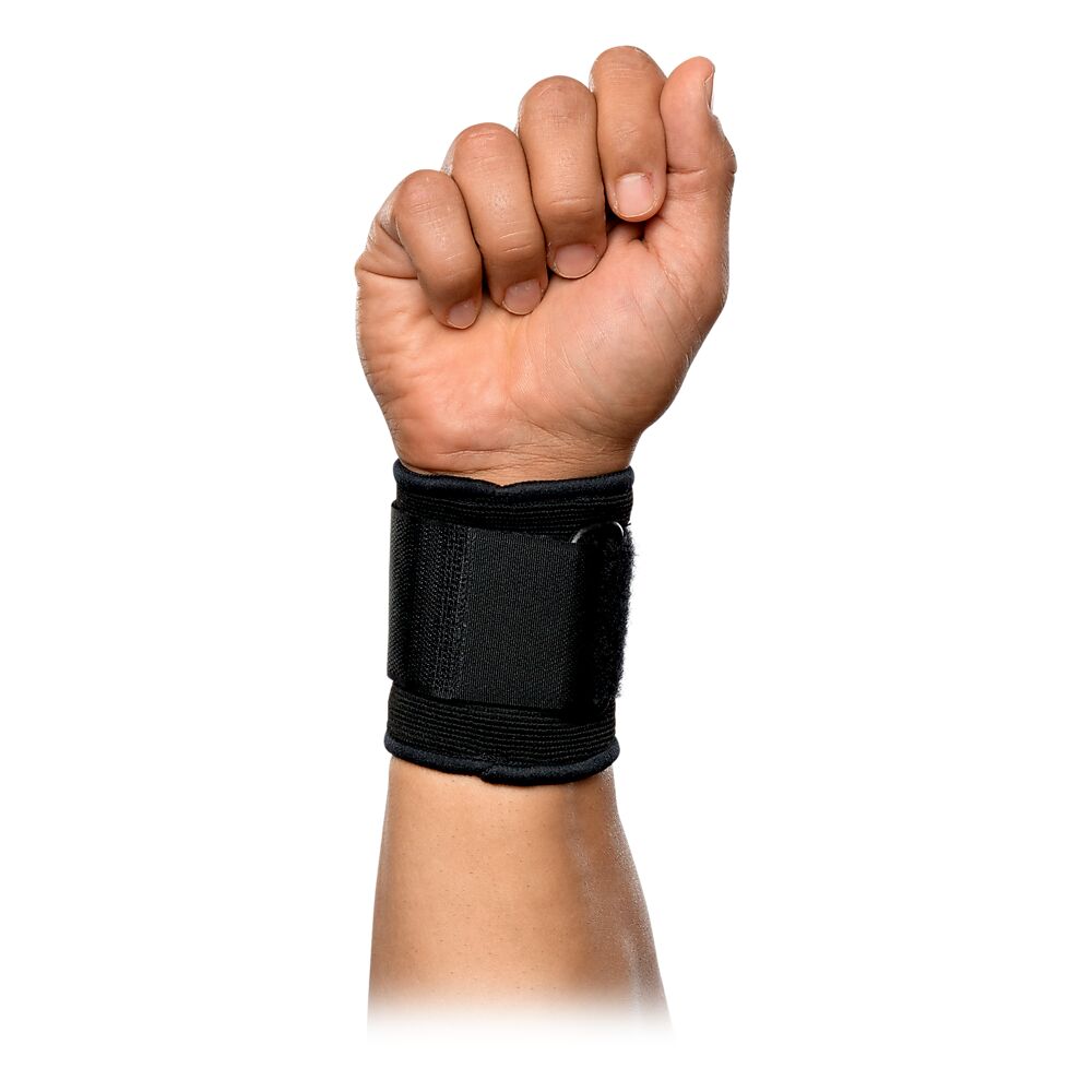513R-BK_Wrist Sleeve Adjustable elastic Black_Back.png