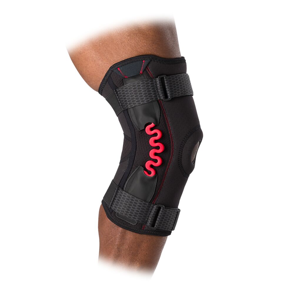 30630R-BK_NRG Knee Brace w Spring Hinge Heavy-Duty Black_Side.png