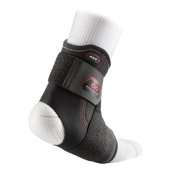 432R-BK_Ankle Support With Figure-8 Straps Black_Back.png