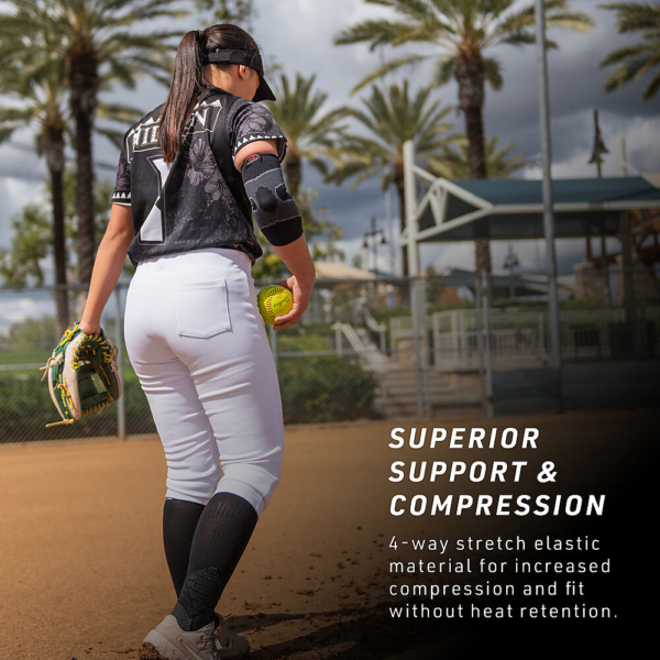 5130R-BK_Elbow Sleeve 4-way Elastic With Gel Buttresses Black_Infographic 2.jpg